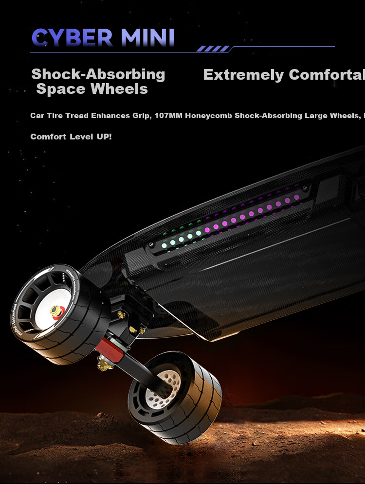Maxfind Electric Skateboard Four-Wheel Long-Range 60KM Dual-Drive Longboard Adult Commuter Portable Remote Control Kids Skateboard 17