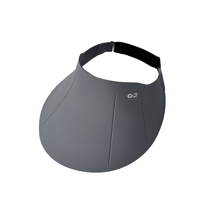 GOLOVEJOY Lightweight Seamless Breathable UV Protection Sun Hat for Women Summer Open-Top Sunshade Hat Night Black
