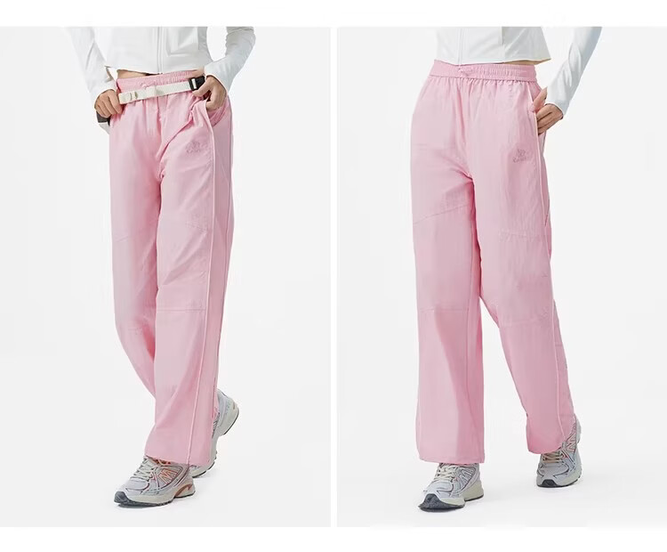 CAMEL Women's Quick-Dry Pants 2026 Summer New Cool Breathable Straight Slim Outdoor Hiking Casual Sports Pants 5013 18