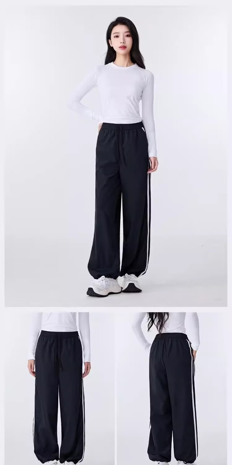 CAMEL Outdoor Sun Protection Straight-Leg Pants 2026 Spring Summer New Women's Moisture-Wicking Quick-Dry Lightweight Breathable Trousers 8171 7