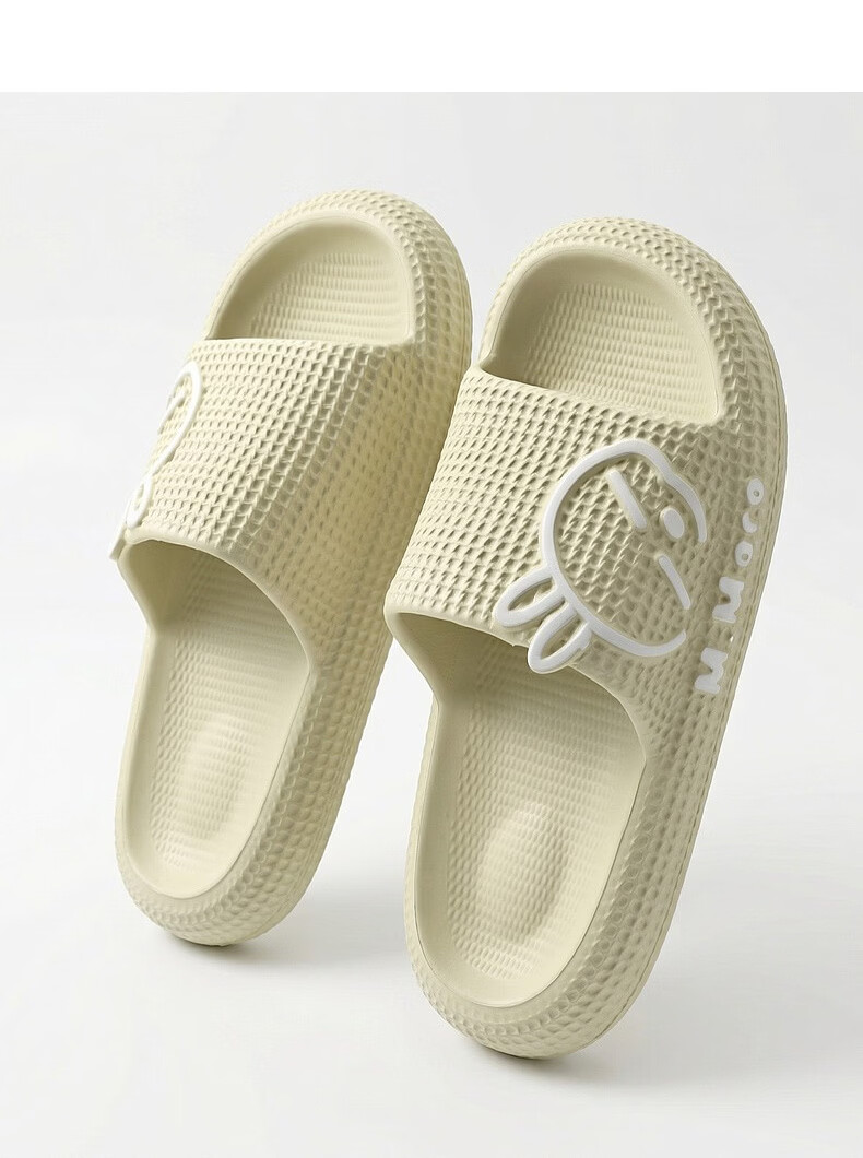 MashiMaro EVA Cartoon Couple Home Bathroom Shower Slippers Unisex Sandals 10