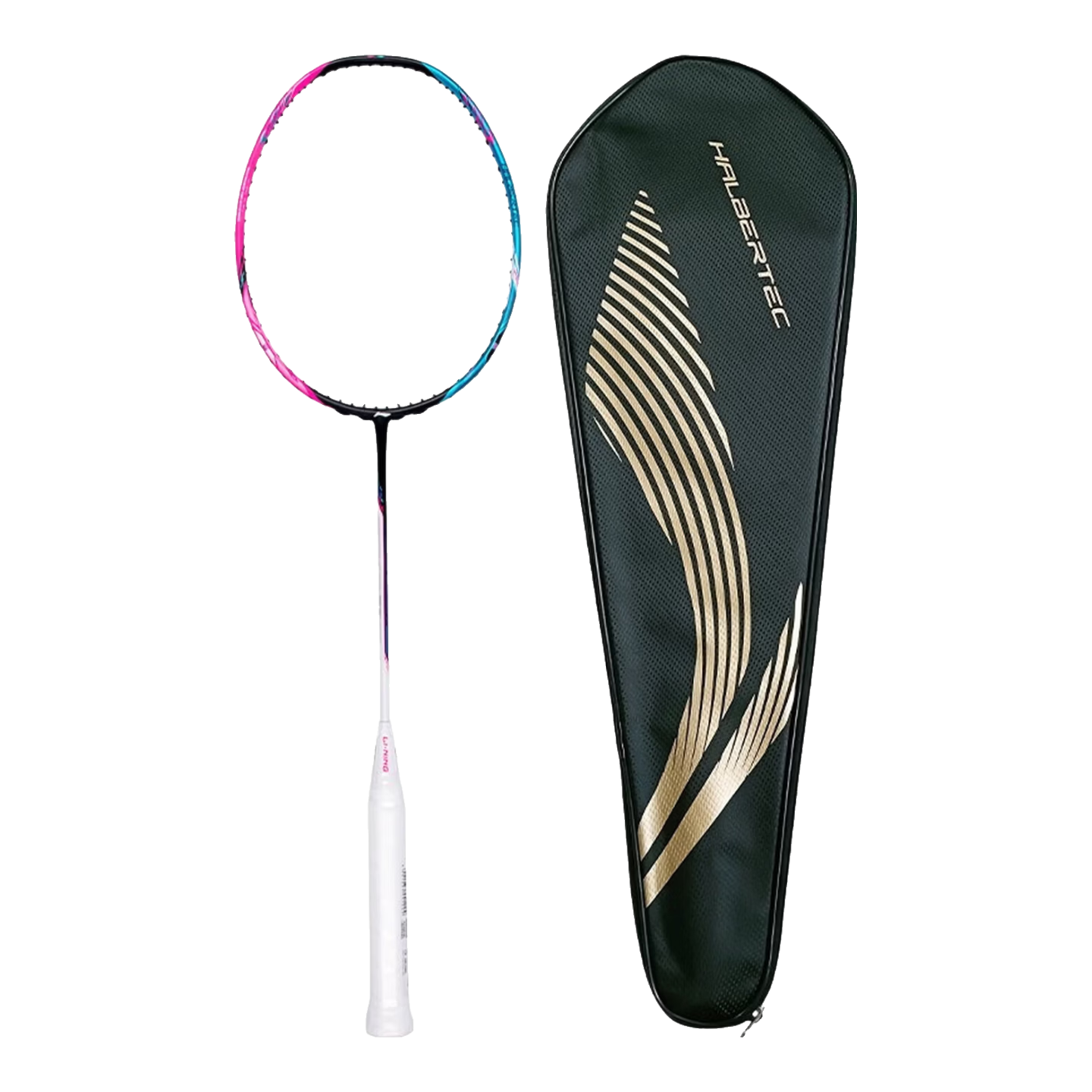 LI-NING Badminton Racket Zhanji 8000 Full Carbon Professional Competition Racket Speed Attack Single Racket 4U (Pre-strung)