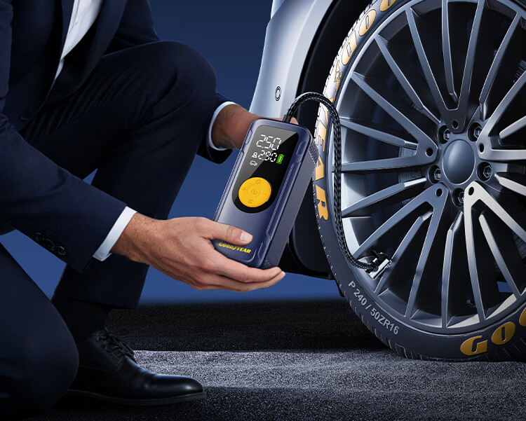 Goodyear Portable High-Pressure Wireless Car Tire Inflator Pump for Vehicles and Bicycles 23