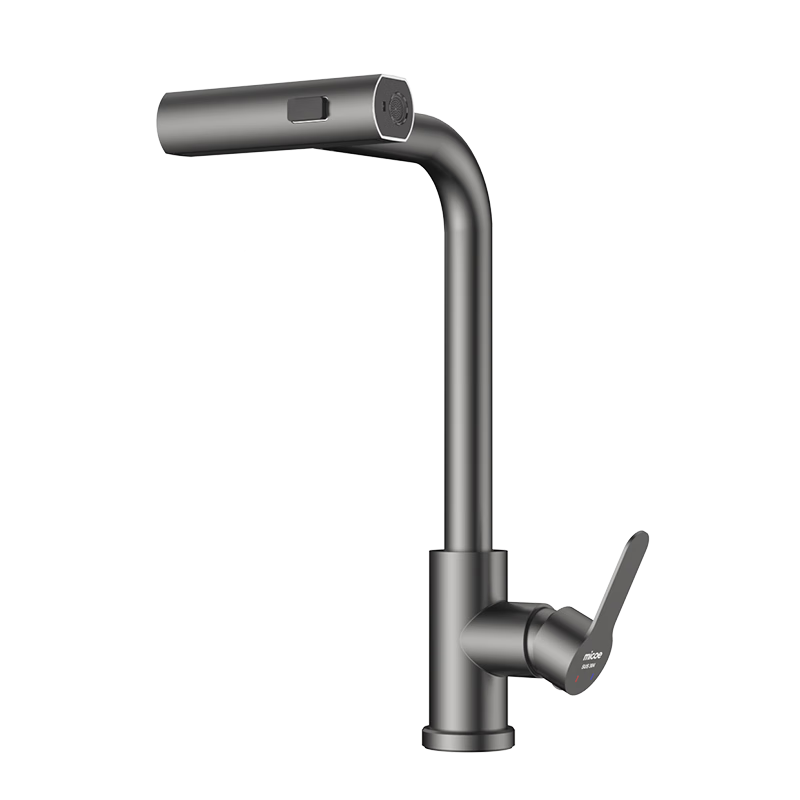 MICOE Kitchen Faucet Series, Pull-Out Type, 304 Stainless Steel, Waterfall Cold And Hot, 360° Rotating, Sink Tap for Vegetable Washing