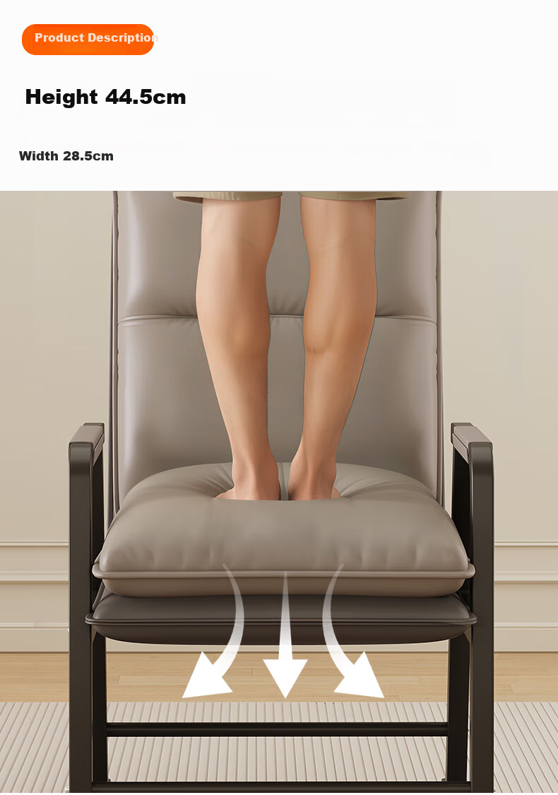 Chibilun Computer Chair Reclining Office Chair Home Lazy Sofa Dormitory Backrest Study Chair Gaming Chair 18