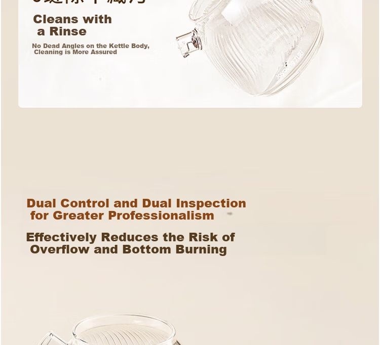 Joyoung 1L Household Electric Kettle Multifunctional Tea Maker Pure Glass Health Pot Constant Temperature Electric Water Boiler 24H Reservation K10D-WY107 12