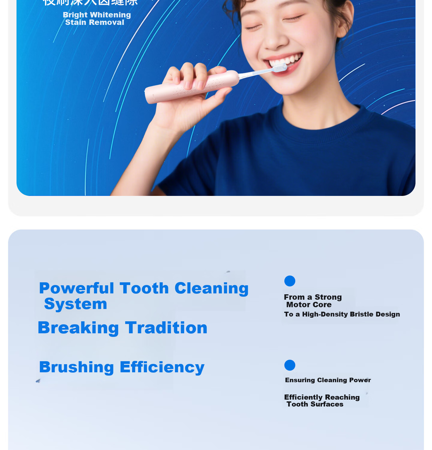 Infly Electric Toothbrush Sonic Vibration Soft Bristles Gum Care Rechargeable Smart Adult Unisex Couple Birthday Gift T20pro Silver Moonlight Silver 6