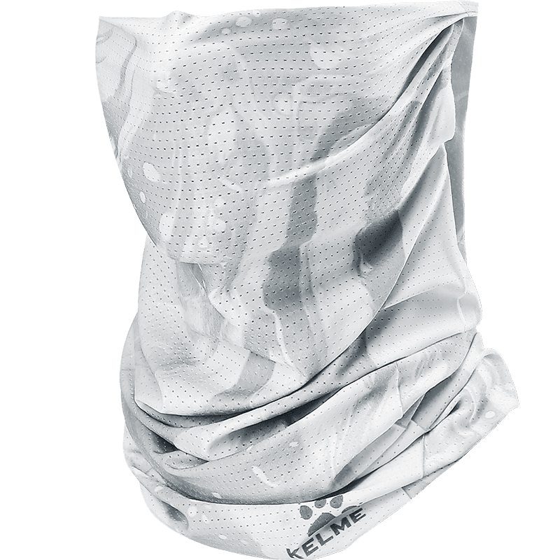 KELME Summer Cycling Ice Silk Sun Protection Face Mask with Ear Loops Neck Gaiter UV Protection for Men and Women Fishing Mountaineering Scarf