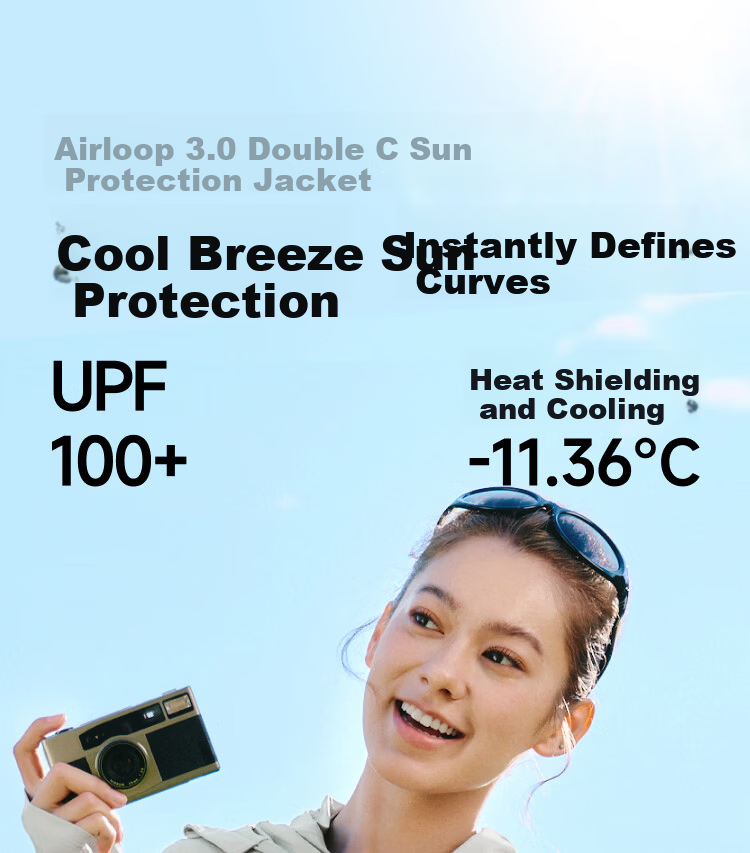 Beneunder UV Protection Jacket for Women, Short Style, Sexy Stand Collar, Slim Fit AL819 Twilight Black L 3