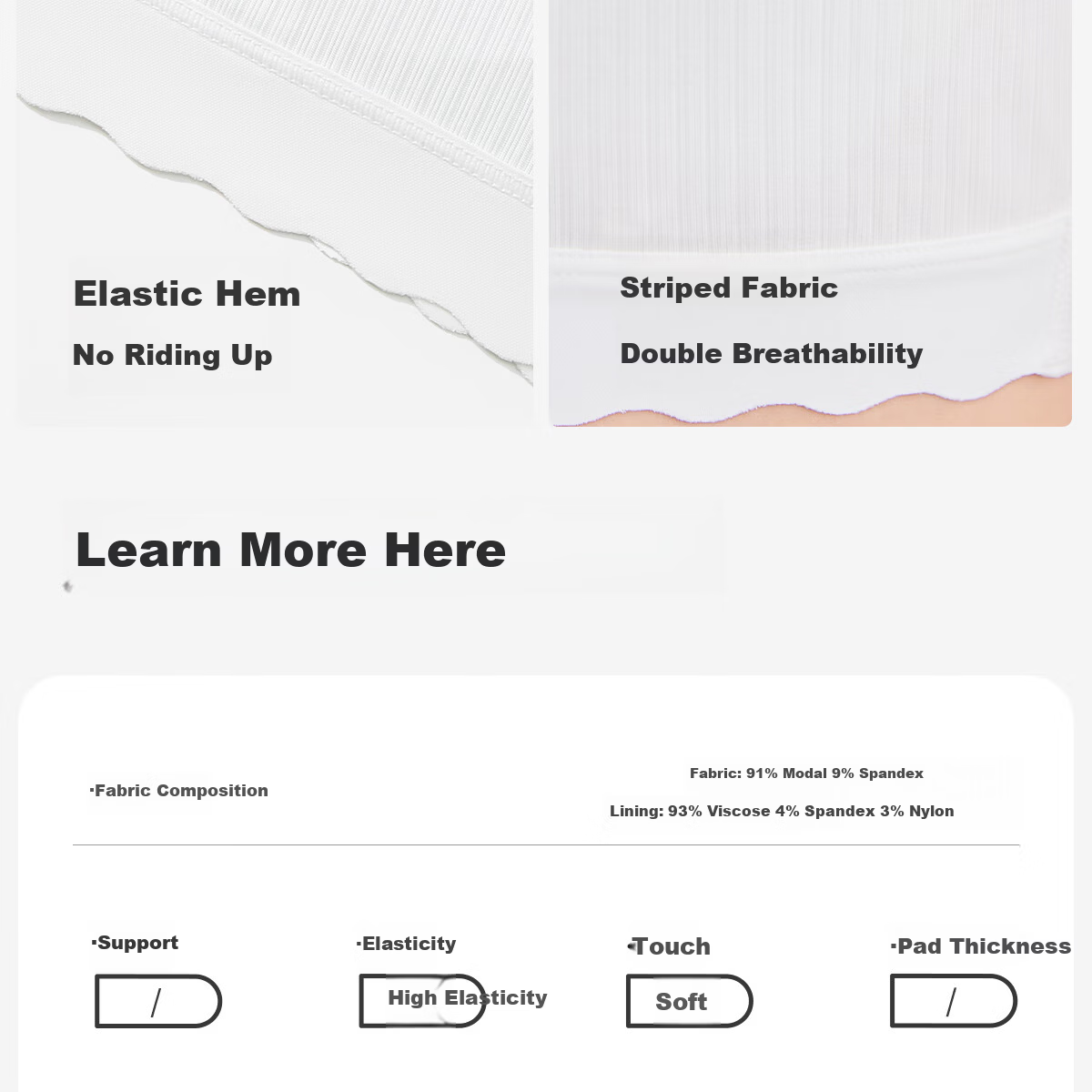 COCO SMART Children's Underwear 6-12 Years Early Development Stage Elementary School Girls Base Vest Phase One Youth Girls Bra 18