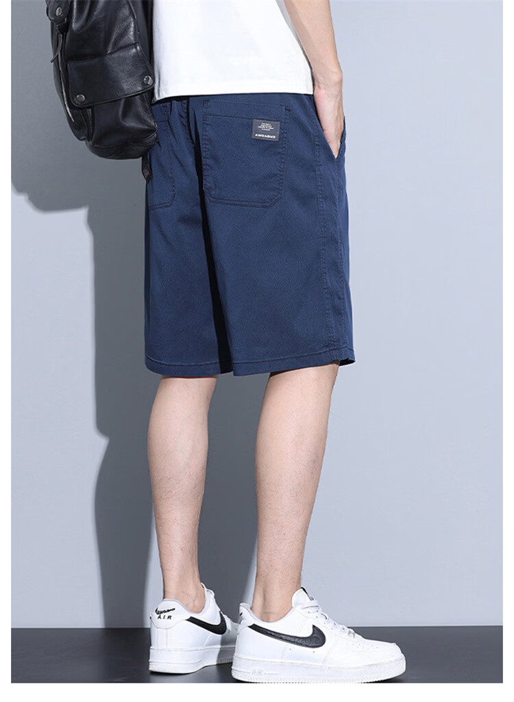 MARK FAIRWHALE Men's Ice Silk Summer Lyocell Cooling Five-Point Shorts Casual Sports Mid-Length Pants 2