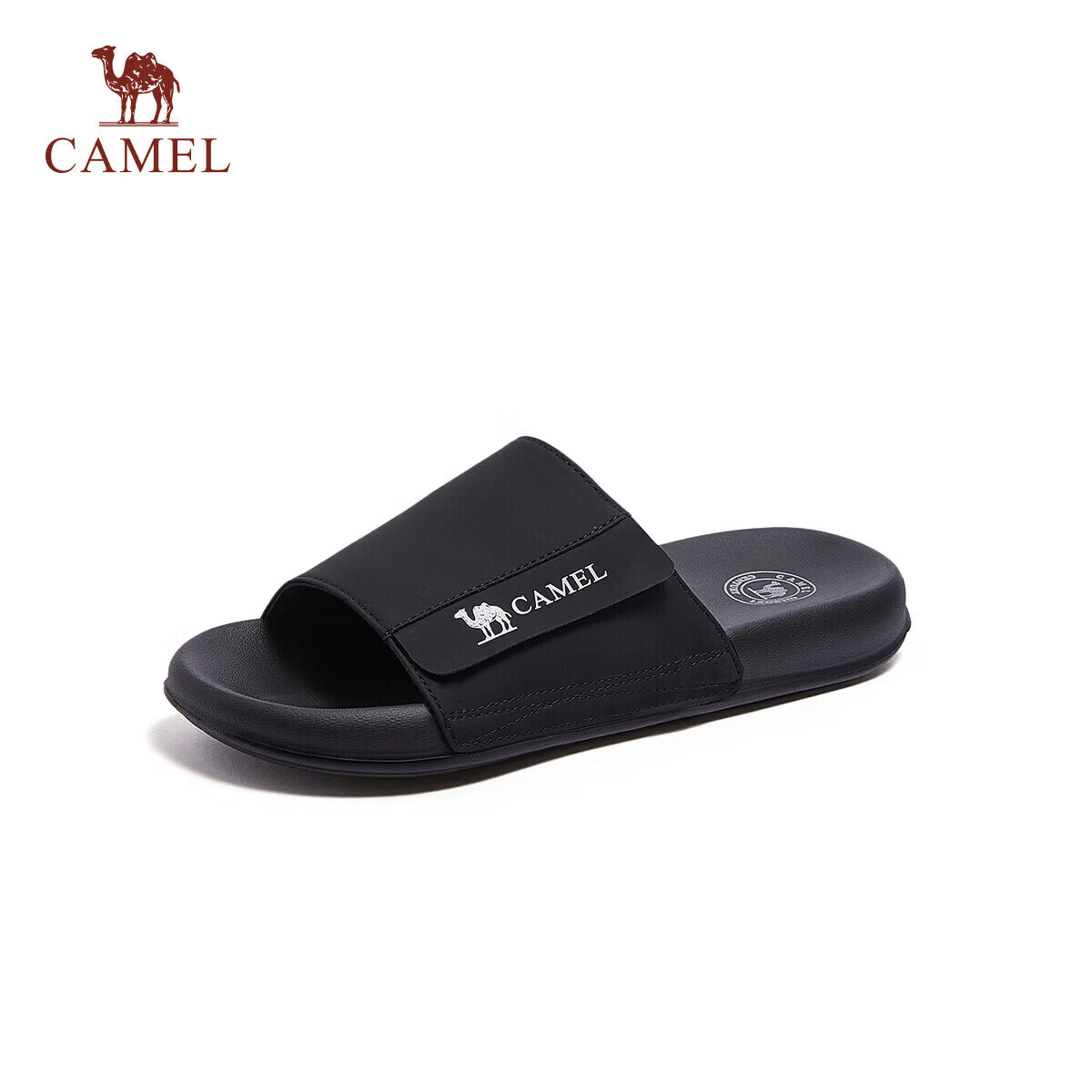 CAMEL Yunfeng Casual Lightweight Breathable Comfortable Versatile Beach Sandals Women L26M504020 Black Size 35