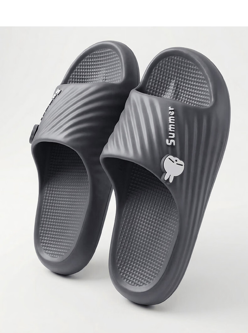 MashiMaro EVA Casual Unisex Slippers Couple Home Bathroom Shower Soft Sole Slippers 13