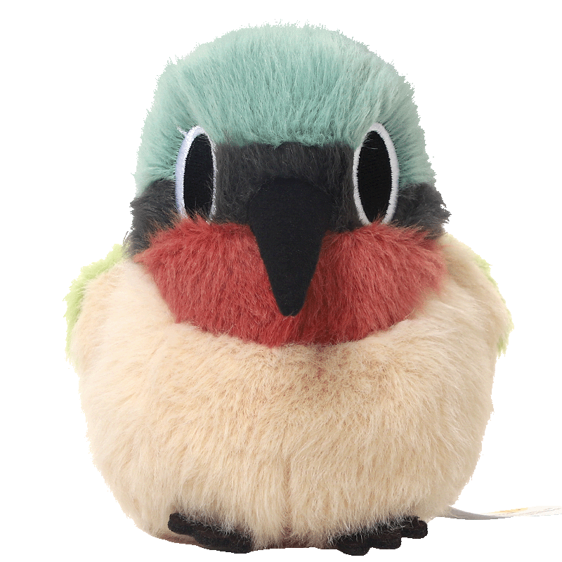 Zhuoqu Fork-tailed Sunbird Plush Toy Cute Doll Sleeping Pillow Companion Cloth Doll New Year Gift