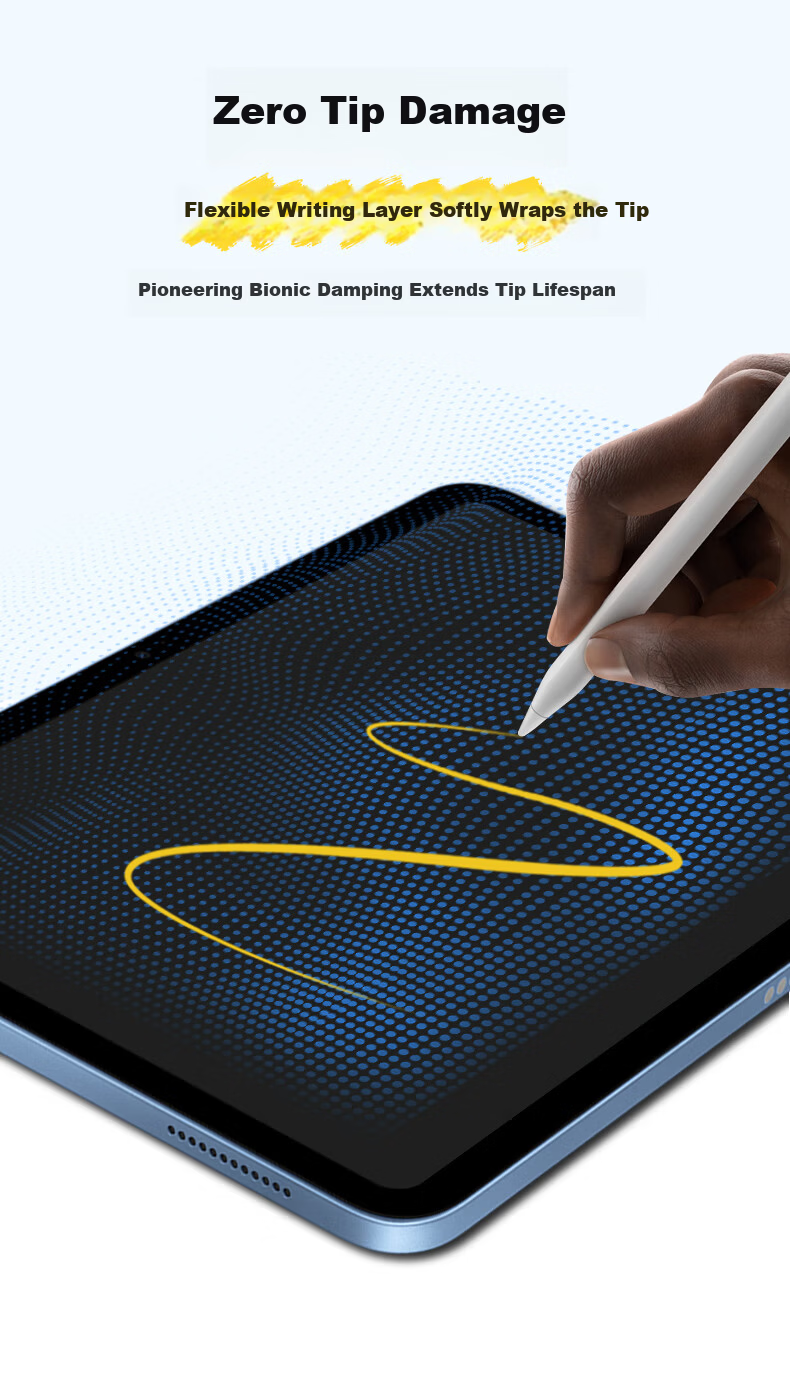 Memebox Silent Paper-Like Screen Protector for 2025 New iPad 11th Gen 11-inch Bionic Paper-Like Ultra Clear Screen Protector for Apple iPad 10th Gen Tablet Handwriting Hydrogel Soft Screen Drawing Fil 9