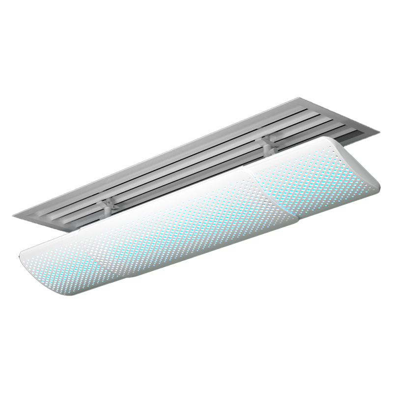 Naxiannv Central Air Conditioning Wind Deflector, Anti-Direct Blowing Extendable Office Wind Shield Guide Plate, Large Negative Io