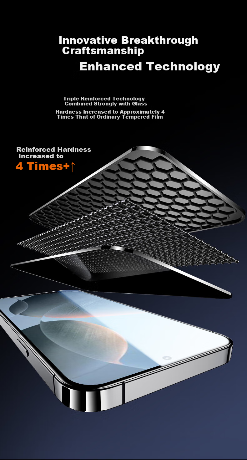 Rehot [2-Pack] Tempered Glass Screen Protector for OnePlus Ace5, HD Anti-Fingerprint, Drop Protection, Dust-Free Installation Box 5