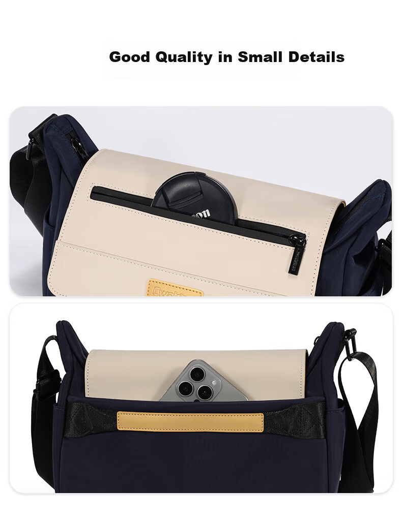CWATCUN Kaden Single Shoulder Camera Bag Waterproof Outdoor Travel Crossbody Storage Digital Camera Accessory Bag 9