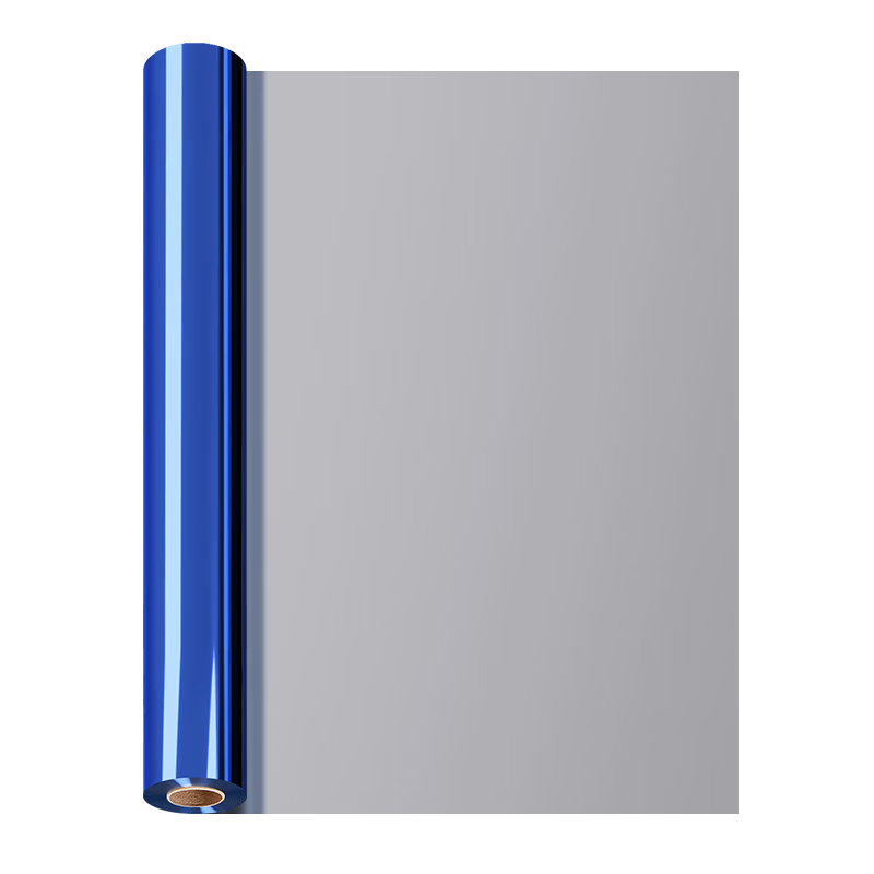 Modouyu Glass Sun Protection Heat Insulation Film, Royal Blue Silver, 0.6*2 Meters, Privacy Window One-Way See-Through Glass Light-Blocking Sticker