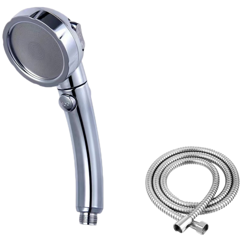 Denwalk [Germany] High-Pressure Shower Head Set with Hose Handheld Bathroom Shower Sprayer