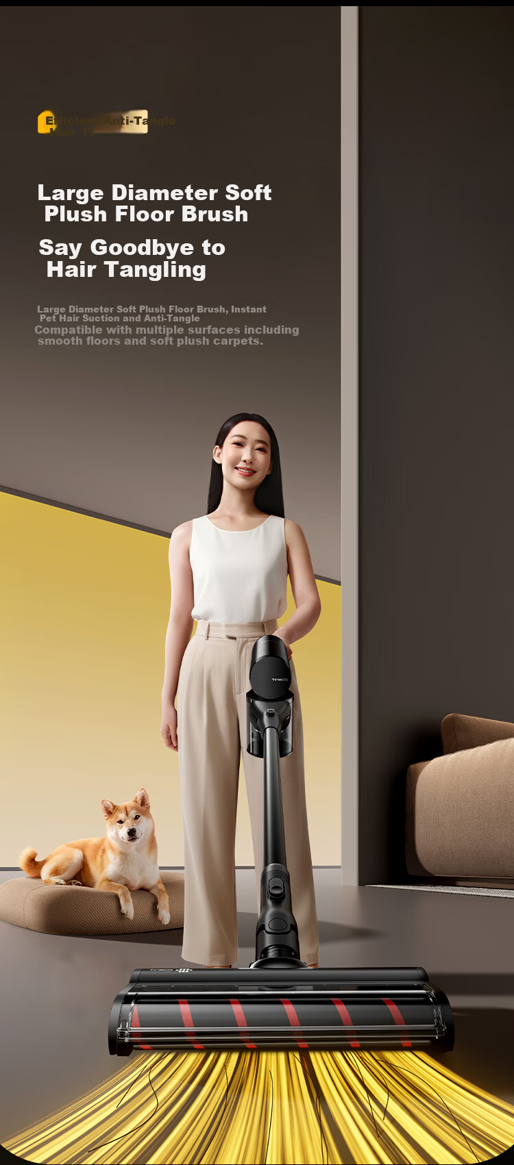 TINECO Steam Multi-Function Version [160°C Steam Cleaning, 1 Machine 5 Uses AI Assistance] Steam Home Floor Cleaner, All-In Mop And Vacuum Robot 26