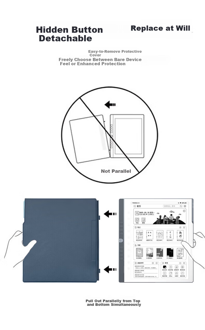 Hanvon E-Reader Protective Case for N10Pro 2nd Gen / N10 SE 2nd Gen 4
