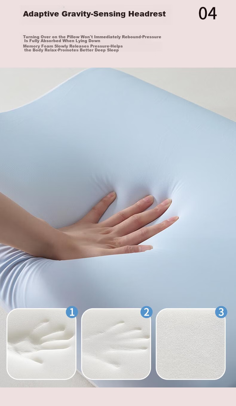 Miaoren Ergonomic Memory Foam Deep Sleep Pillow Neck Support Adult Sleep Aid 40*60cm 9