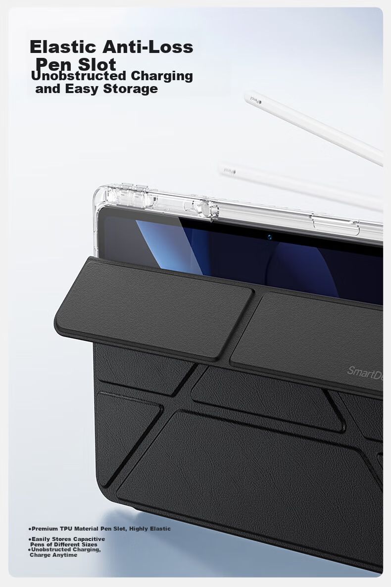 Shanmo Magnetic Case for Huawei MatePad Pro 12.2 2025/24 Model 12.2-inch Tablet Magnetic Protective Cover [Cyan] Y-Type Magnetic Horizontal and Vertical Stand 13