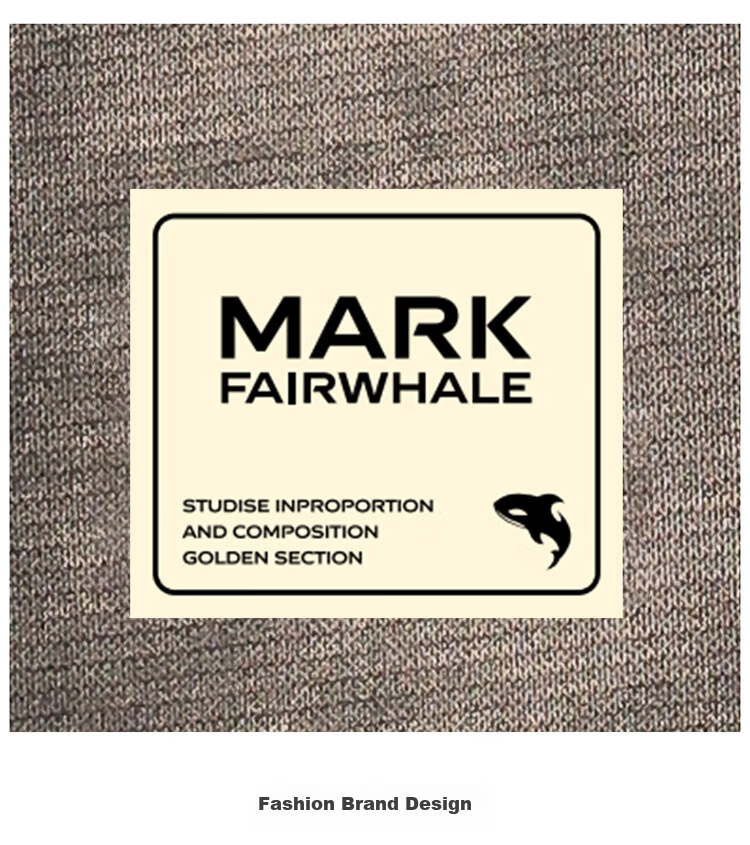 MARK FAIRWHALE Men's Sweatshirt Spring Autumn Trendy Loose Jacket Casual Base Shirt Top Dark Gray 5XL 14