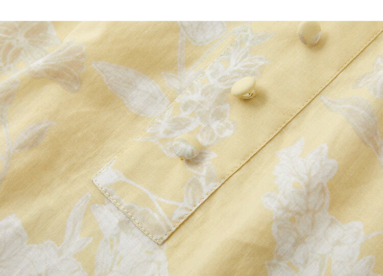 Demana Oxygen Pure Cotton Summer Romantic Vacation Style Tassel Tie Loose Slim Fit Petite Shirt for Women High-End Feel 13