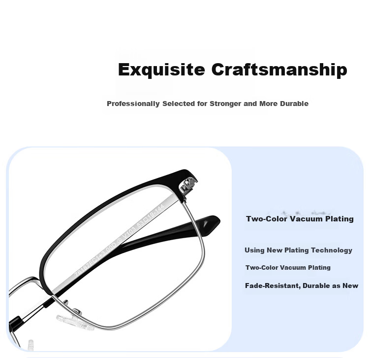 Mr. Pu Blue Light Blocking Reading Glasses for Men and Women, High Definition, Comfortable, Authentic, +100 Diopters (Recommended for Ages 40-49) 14