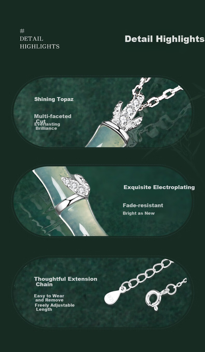 Yangchuangshishang Chinese Gold Jade Women's Necklace, New 2026 Style, Luxurious And Elegant, Birthday Gift for Women, Present for Wife 7