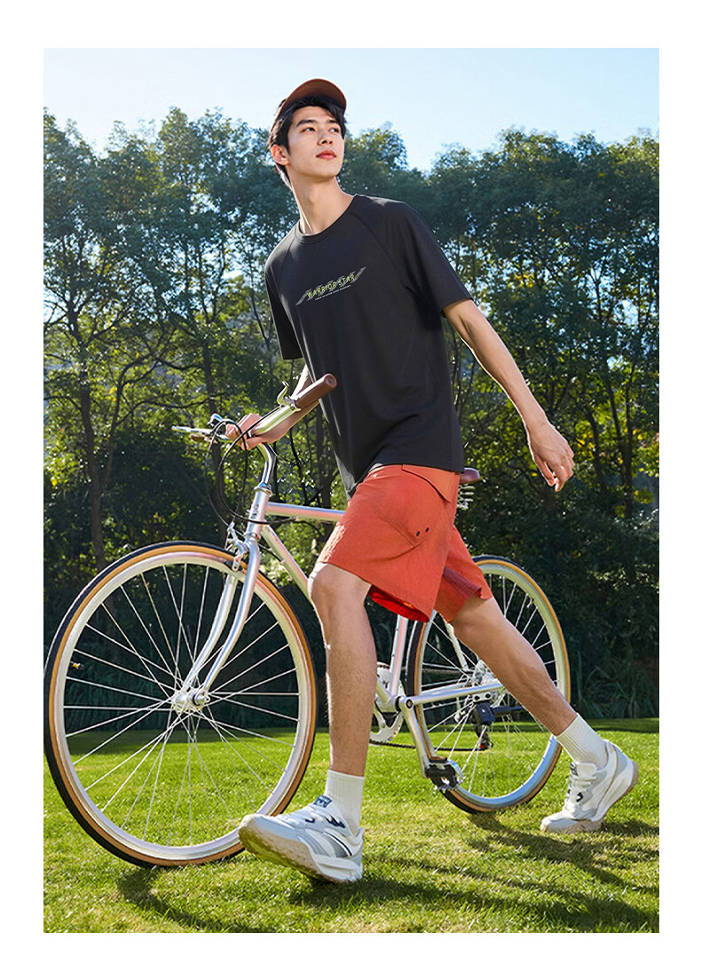 Warrior Men's Cotton Feel Casual Short Sleeve T-Shirt Loose Fit Crew Neck Sports Fitness Summer Top 13