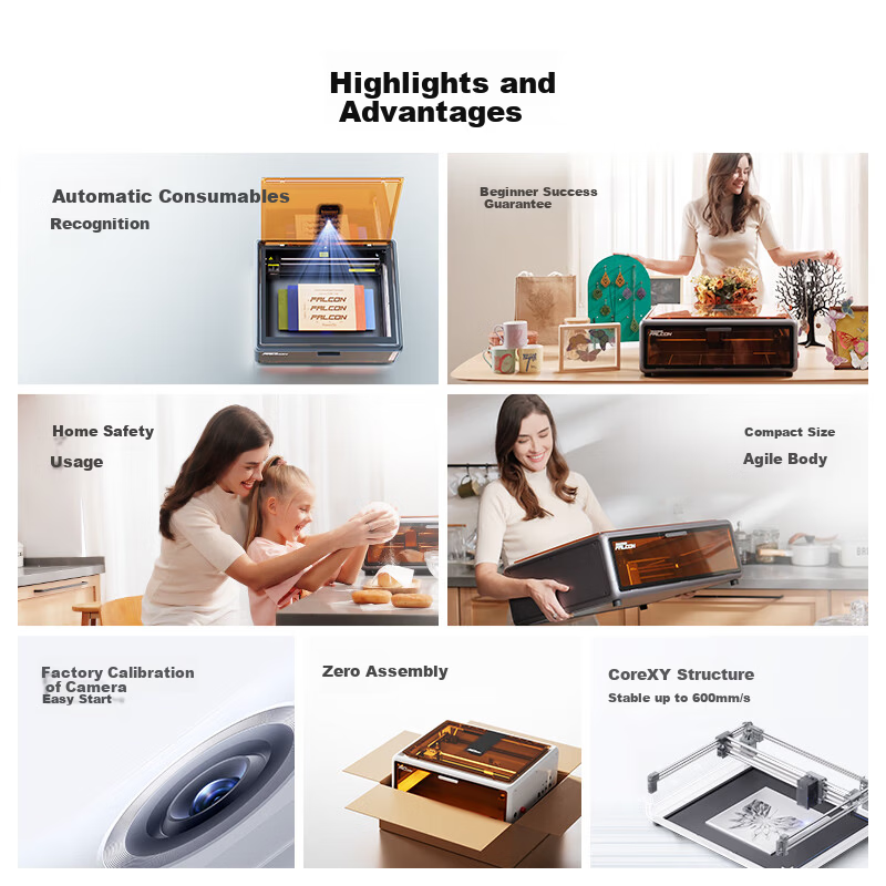 Creality 3D A1 Laser Engraving Machine Small Handheld Marking Coding Carving Device Fully Automatic 3D Printer