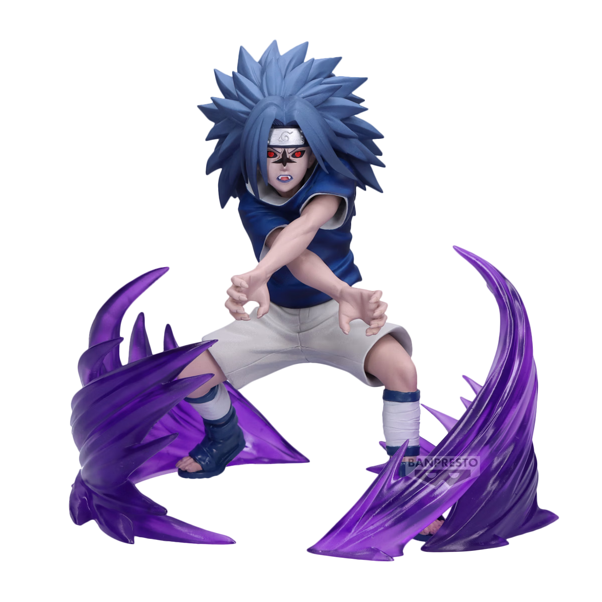 Bandai Eyewear Factory Vibration Stars Naruto Volumes 26-27 Sasuke Prize Figure Boy Toy