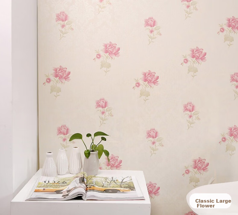 Oumai Self-Adhesive Waterproof Wall Sticker Floral Pattern 3 Meters for Dormitory Bedroom Renovation 17