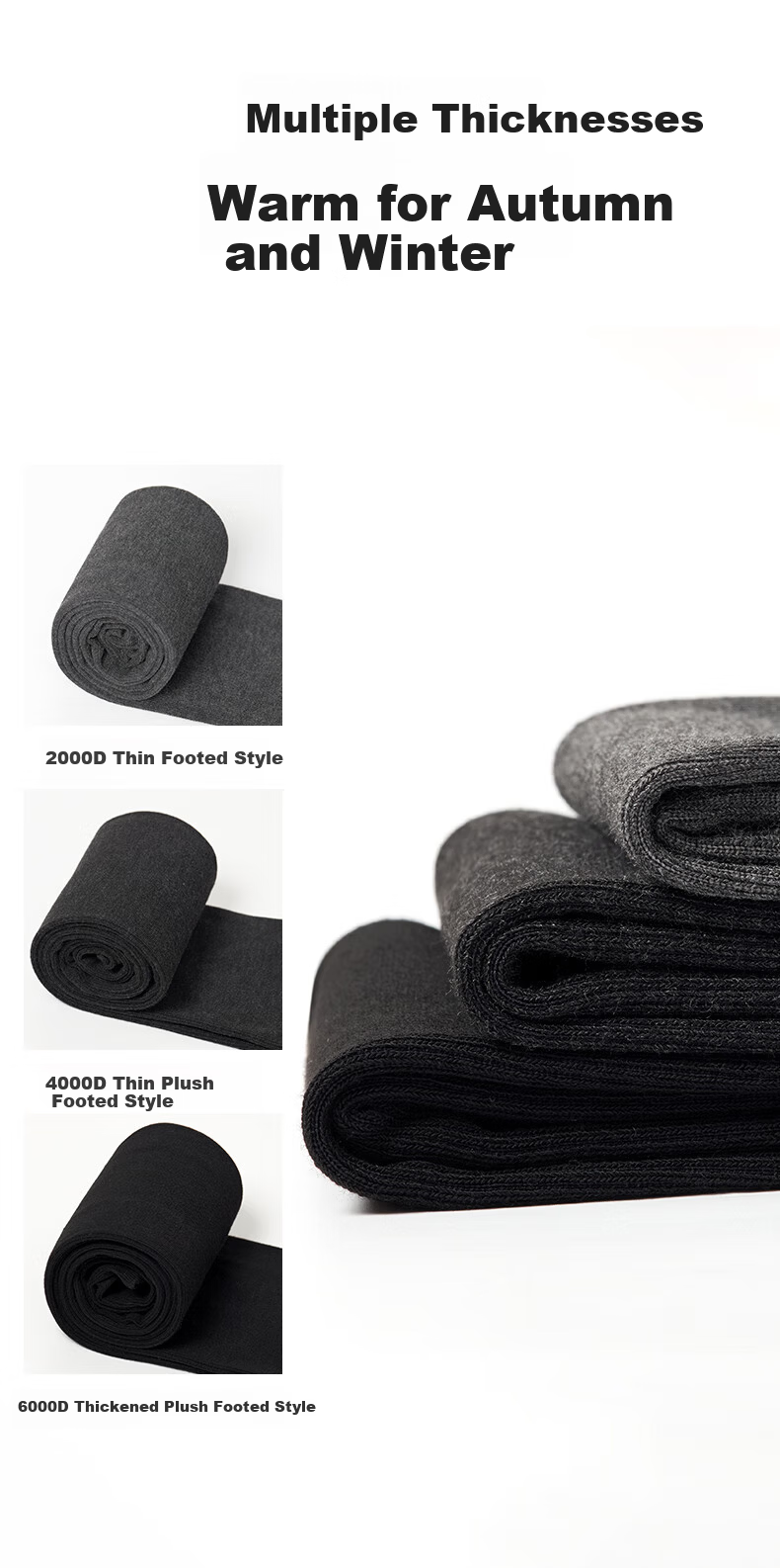 LangSha Women's Thermal Fleece Lined Leggings Autumn Winter Thickened Yoga Pants ZT9630 5
