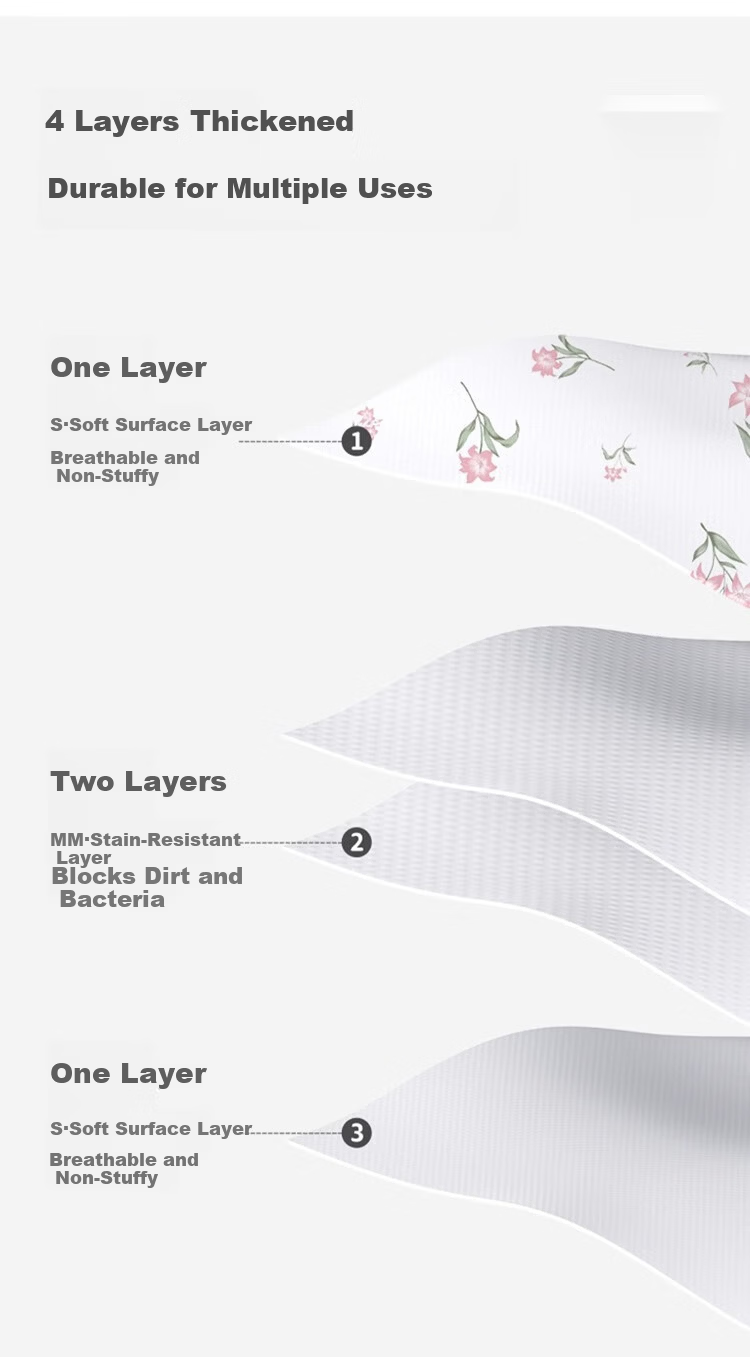MUJI Disposable Pillowcase Individually Packaged Travel Pillowcase Extra Large Thickened Hotel Travel Pillow Cover 4