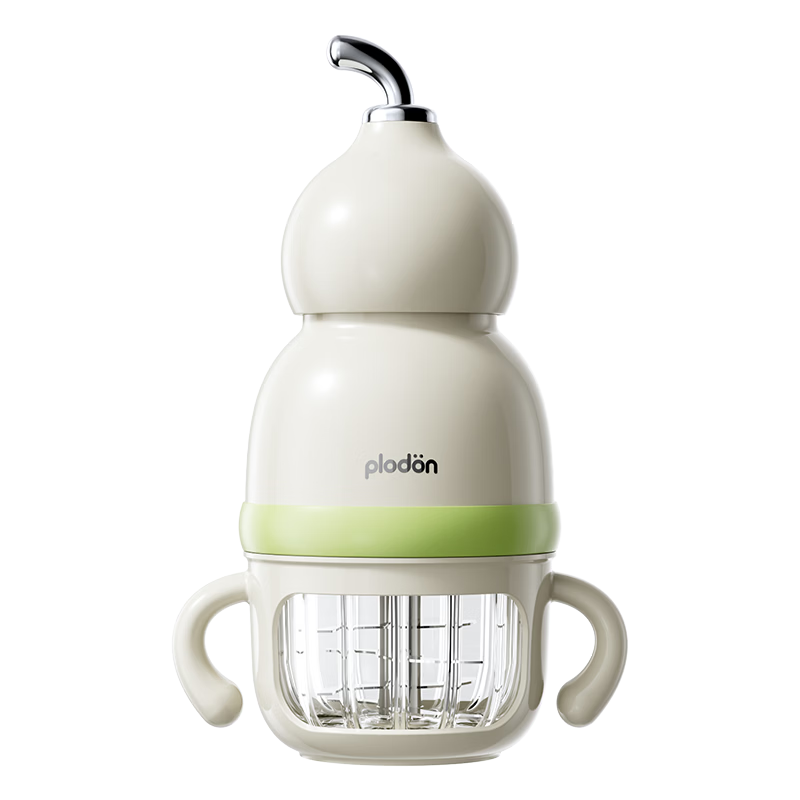 PLODON Baby Infant Food Processor Blender [All-Steel Shaft] [Age-Adjusted Speed] Single Gear 10-Blade Single Cup Single Blade