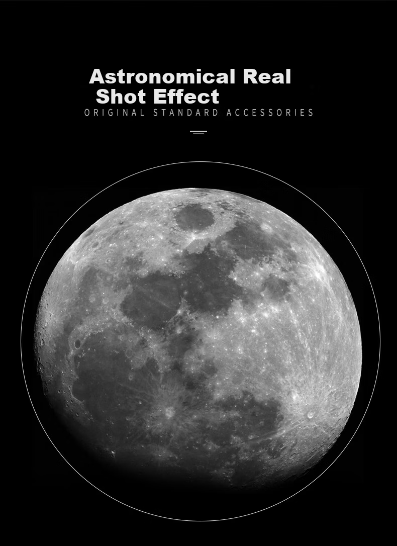 Celestron StarBright 80 Telescope with Screen High-Power HD Moon and Sky Viewing Astronomical Telescope Educational Gift for Students Birthday Holiday 33
