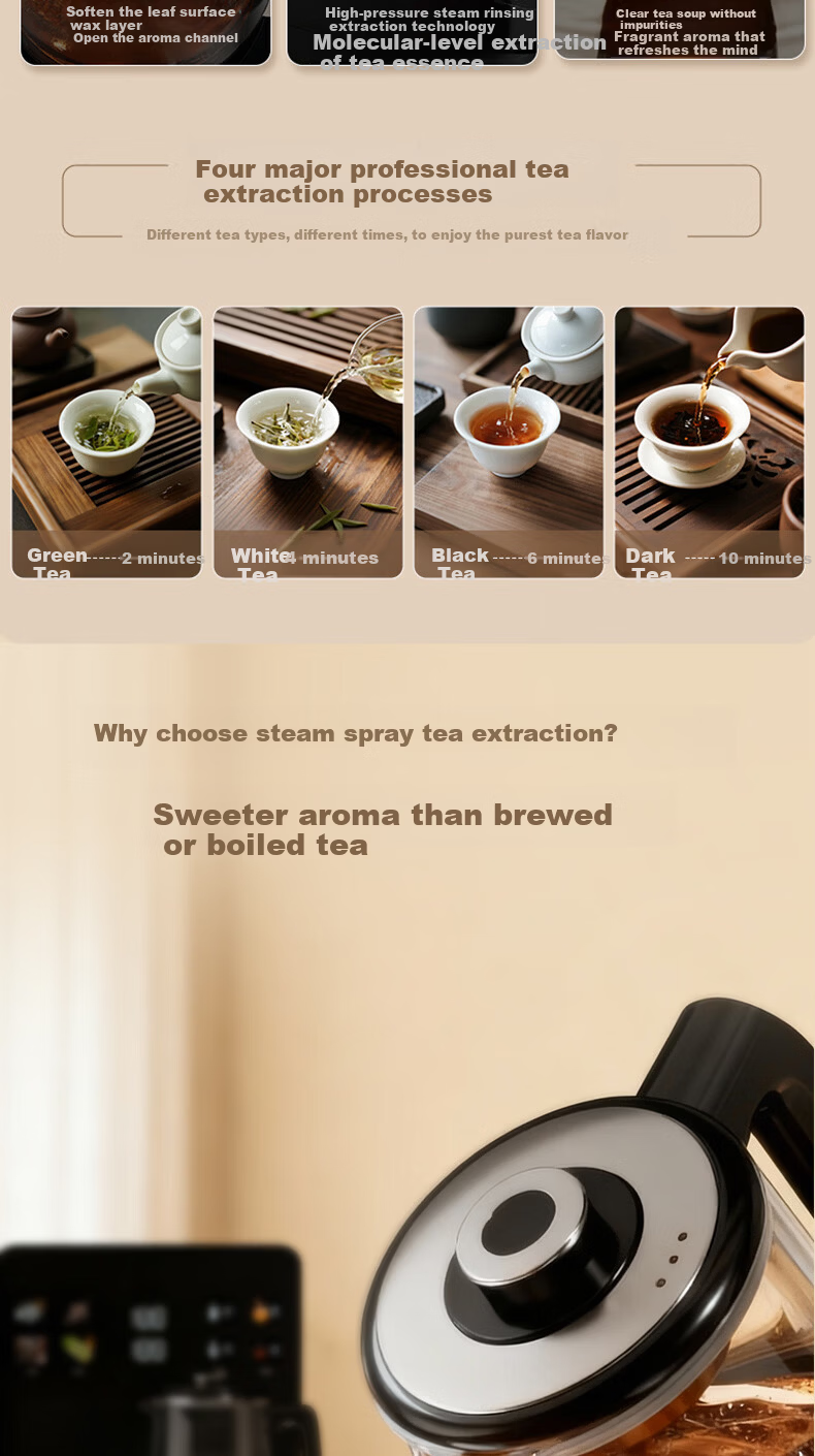 Angel Home Tea Bar Machine High-End Living Room Smart Voice Control Anti-Overflow and Dry-Burn Protection Bottom-Load Water Dispenser Constant Temperature Health Preservation Stewing Kettle Integrated 6