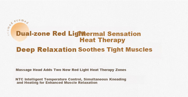 Ecomed German Cervical Massager Waist Back Neck Massager Shoulder Neck Waist Back Full Body Multifunctional Neck Shoulder Back Integrated Massage Pillow Gift for Parents and Boyfriend Girlfriend Birth 16