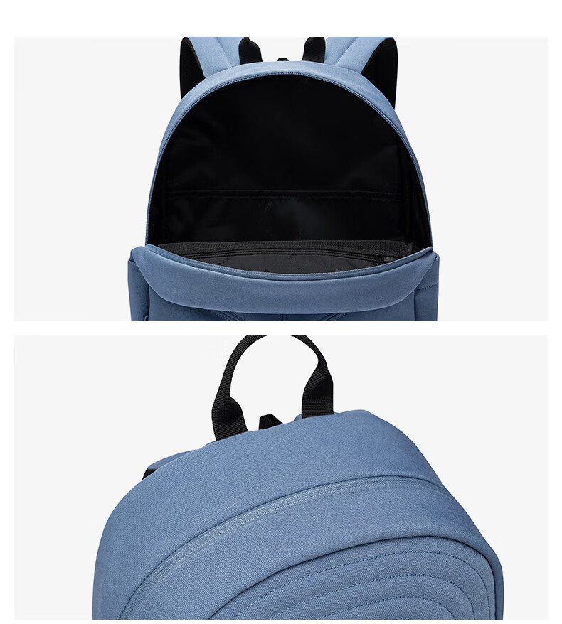 Anta Large Capacity Basketball-Shaped Backpack Youth Cycling Sports School Bag College Style Laptop Bag 22