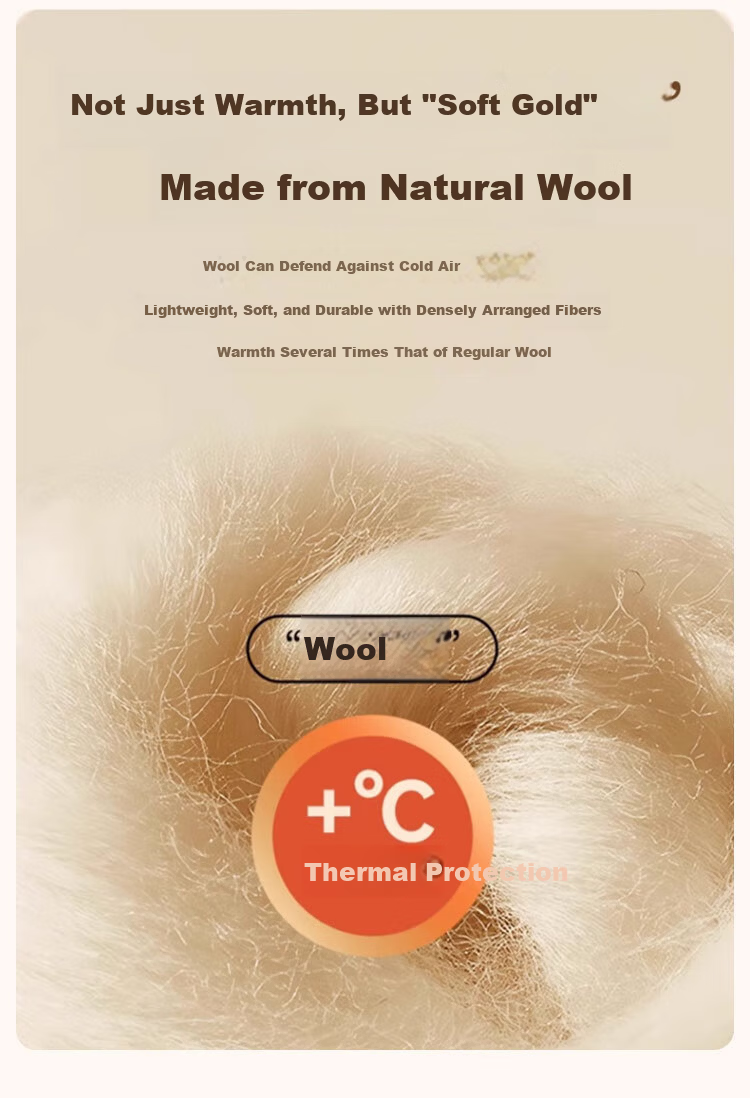 MiiOW Wool And Silk Thermal Vest for Women with Built-In Bra Pads, No Need to Wear Separate Bra, Shapewear Vest, Black, Size L 7