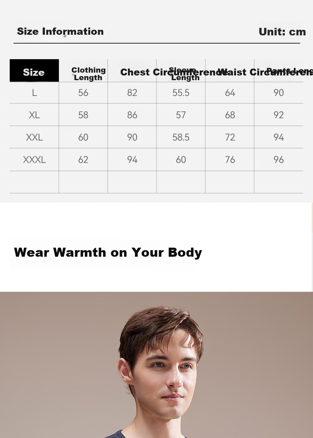 Urban Beauty [Tencel Modal] Thermal Underwear Set for Men Autumn Long Johns and Shirt, German Velvet Heat-Generating, Fleece-Lined, Thickened Autumn Winter New Arrival 13