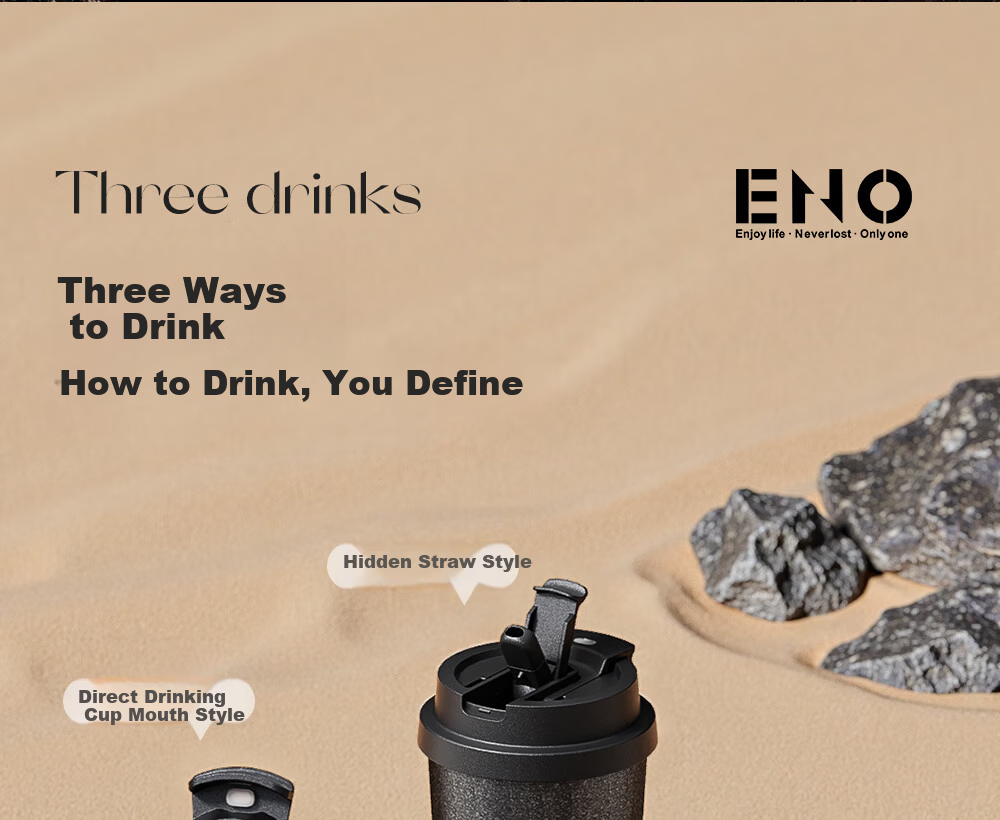 Eno Coffee Insulated Tumbler Men's Portable High-End Travel Water Bottle 2025 New Model 11