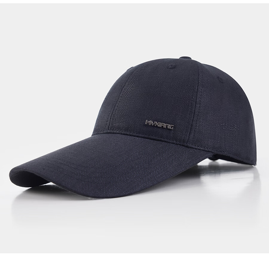 Hengyuanxiang Linen Baseball Cap Men's Summer Thin Breathable Sunshade Long Brim Large Head Circumference Dad Duckbill Hat Father's Day Gift 4
