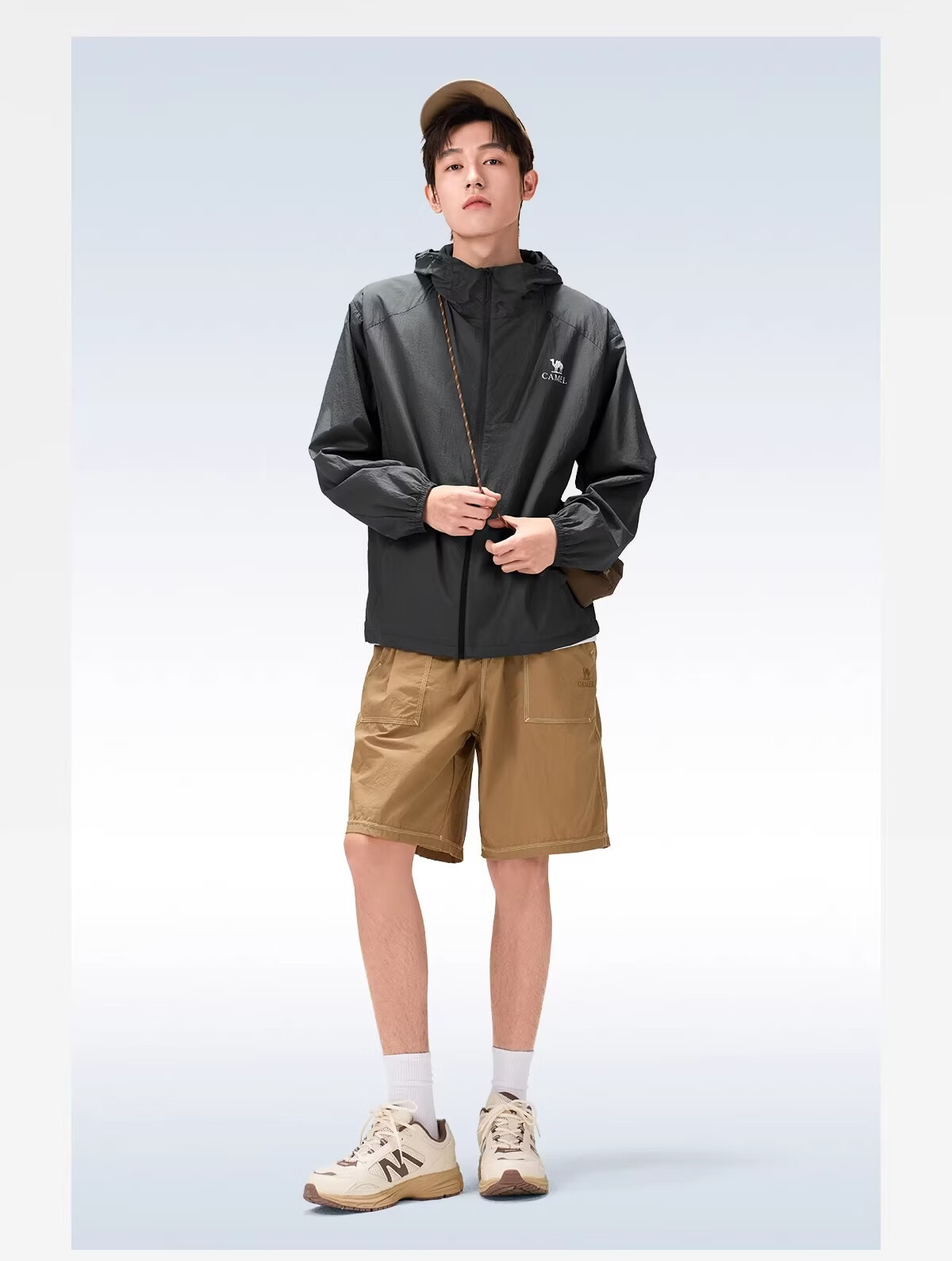 CAMEL Outdoor Sun Protection Jacket 2026 Spring Summer New Unisex Ice Cooling Breathable Durable Sunproof Sports Coat 5134 16