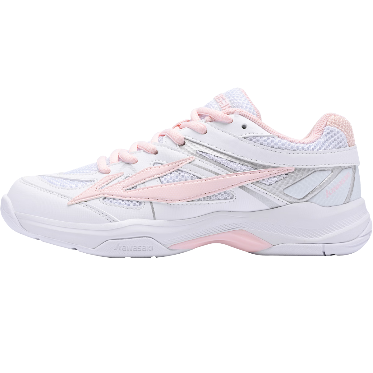 KAWASAKI Unisex Professional Carbon Plate Badminton Shoes Non-Slip Shock Absorption Indoor All-Purpose Training and Competition Sneakers