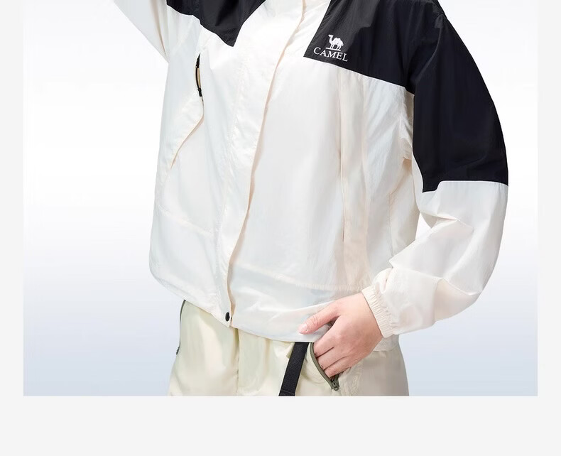 CAMEL Outdoor Sun Protection Jacket 2026 Spring Summer New UPF700+ Unisex Cooling Windproof Water-Repellent Sports Jacket 5024 23
